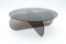 Nor Circle 120 Clear Glass Coffee Table by Sebastian Scherer 4