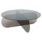 Nor Circle 120 Clear Glass Coffee Table by Sebastian Scherer 1