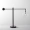 Milan Black Gunmetal Table Lamp by Schwung 5