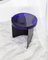 Alwa Two Blue Black Side Table by Pulpo 11