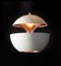 Large White and Copper Pendant Lamp by Bertrand Balas, Image 2