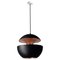 Here Comes the Sun Pendant Lamp in Black and Copper by Bertrand Balas 1