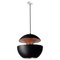 Here Comes the Sun Pendant Lamp in Black and Copper by Bertrand Balas, Image 1