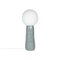 Lámpara de pie Kokeshi de acetato en gris mediano en blanco de Pulpo, Imagen 4