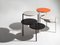Grey and Pumpkin Triplo Tables by Mason Editions, Set of 2 5