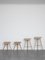 Tabouret de Bar en Chêne et Cuivre par Lassen 5