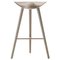 Tabouret de Bar en Chêne et Cuivre par Lassen 1