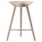 Oak and Copper Counter Stool by Lassen 1