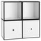 35 White Frame Square Standard Box by Lassen 1