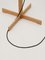 Lampadaire TMM Beige et Hêtre par Miguel Milá 3