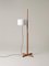 White and Oak TMM Floor Lamp by Miguel Milá 2