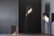 Lámpara de pie Luise Little de roble negro de Matthias Scherzinger, Imagen 7