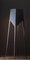 Lámpara de pie Luise Little de roble negro de Matthias Scherzinger, Imagen 4