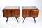 Italian Rosewood Night Stands, Set of 2 1