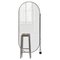 Separè Room Divider with Semi-Transparent and Natural Fabric by Mingardo 1
