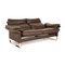 Lucca Leather Two Seater Brown Sofa from Erpo 3