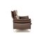 Lucca Leather Two Seater Brown Sofa from Erpo 6