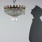 Vintage Empire Porcelain Chandelier 2