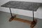 French Marble & Cast Iron Console or Side Table, 19th Century, Image 2