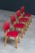 Multiplex Plywood Dining Chairs by Cor Alons for De Boer, 1949, Set of 4 2