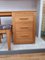 Vintage Dressing Table in Oak with Mirror & Stool, Set of 3 11