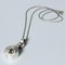 Silver and Rock Crystal Pendant by Elis Kauppi, 1960s 4