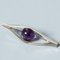 Silver and Amethyst Pendant by Elis Kauppi, 1960s 6