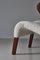 Modern Danish Lounge Chair Model No.56 attributed to Slagelse Furniture Works, 1940s 11