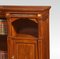 Mahogany Inlaid Corner Open Bookcase, 1890s 2