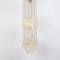 Delicate Gilt Brass Crystal Chandelier by Palwa, 1970s, Image 3