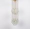 Delicate Gilt Brass Crystal Chandelier by Palwa, 1970s 2
