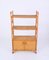 Mid-Century Modern Italian Rattan and Bamboo Bookcase with Doors, 1970s 7