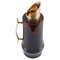 Mid-Century Goatskin and Brass Thermos Decanter by Aldo Tura for Macabo, Italy, 1950s 1
