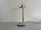 Lámpara de escritorio modernista grande de latón de Hillebrand, Alemania, años 60, Imagen 6