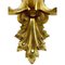 Large 5-Light Wall Lamp in Bronze with Crystal Decoration, 1910 4