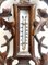 Barómetro antiguo con termómetro, Bélgica, años 10, Imagen 2
