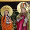 Artista alemán, Cuatro santos, década de 20, pintura al óleo, enmarcado, Imagen 6