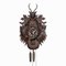 Large Antique Black Forest Carved Cuckoo Clock, 1890s 2