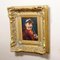 Inge Woelfle, Portrait of a Bavarian Folksy Man with Pipe, Oil on Wood, Framed 3