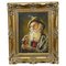 J. Gruber, Portrait of a Bavarian Folksy Man with Wine Glass, Huile sur Bois, Encadré 1