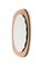 Mid-Century Oval Wall Mirror from Cristal Arte, Italy, 1960s 7