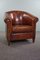 Fauteuil Club Vintage en Cuir 1