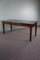 Antique French Dining Table with Two Drawers 1