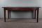 Antique French Dining Table with Two Drawers 4