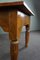 Mesa de comedor rubia vintage de madera, Imagen 8