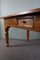 Mesa de comedor rubia vintage de madera, Imagen 10