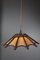 Lámpara colgante Manou de ratán con madera y yute, Imagen 2