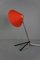 Vintage Table Lamp with Red Shade from Hala Zeist, Image 3