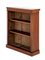 Mahogany Open Front Bookcase 2