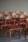Modern Danish Dining Chairs in Oak and Wool by Henning Kjærnulf, 1960s, Set of 10, Image 17